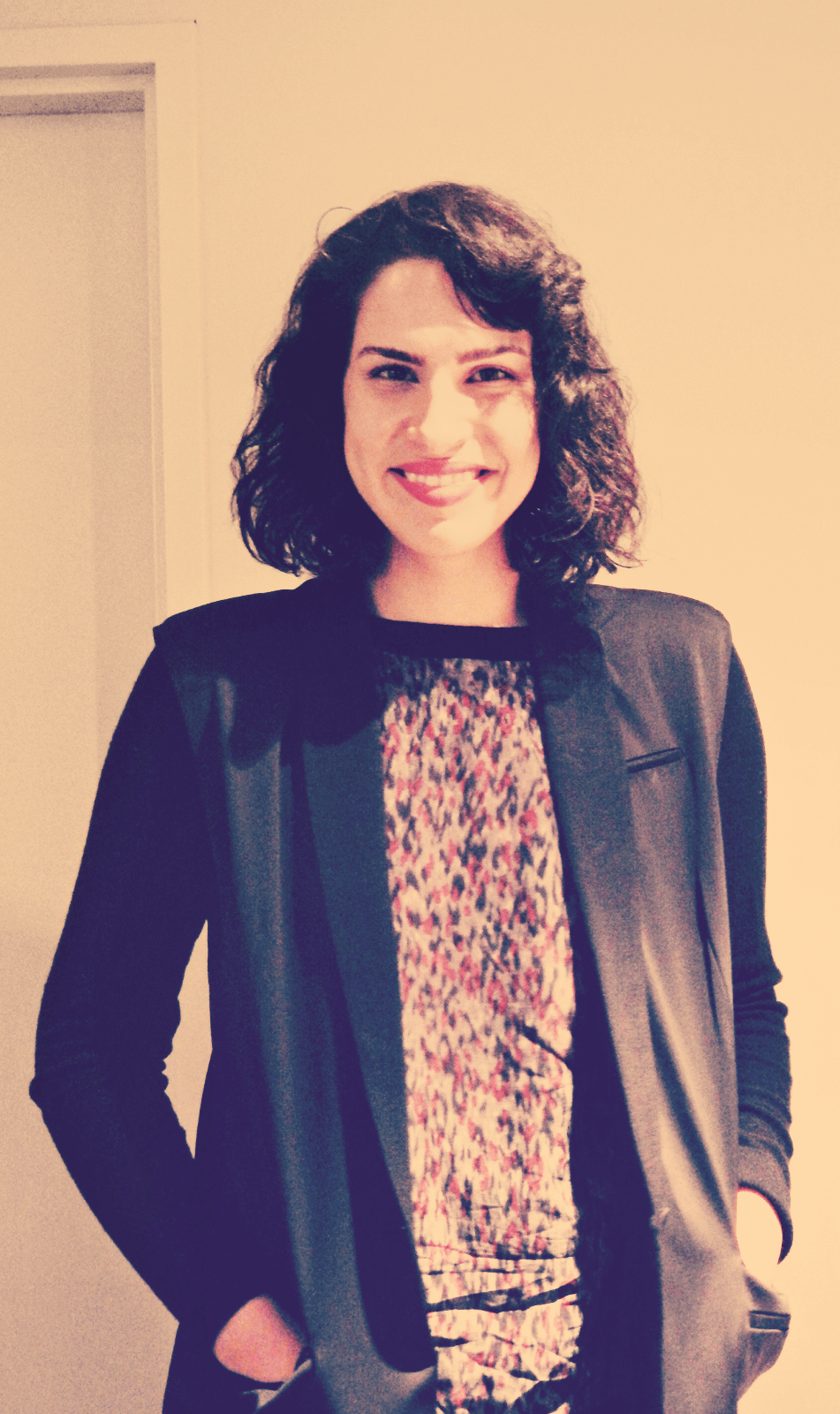 Desiree Akhavan before the premiere of her film at the Sydney Film Festival on Friday.
