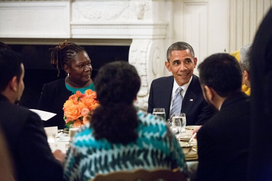 US President Barack Obama hosting the 2014 Ramadan iftar at the White House. By: Amanda Lucidon 