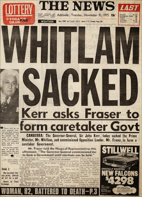 Whitlam sacked