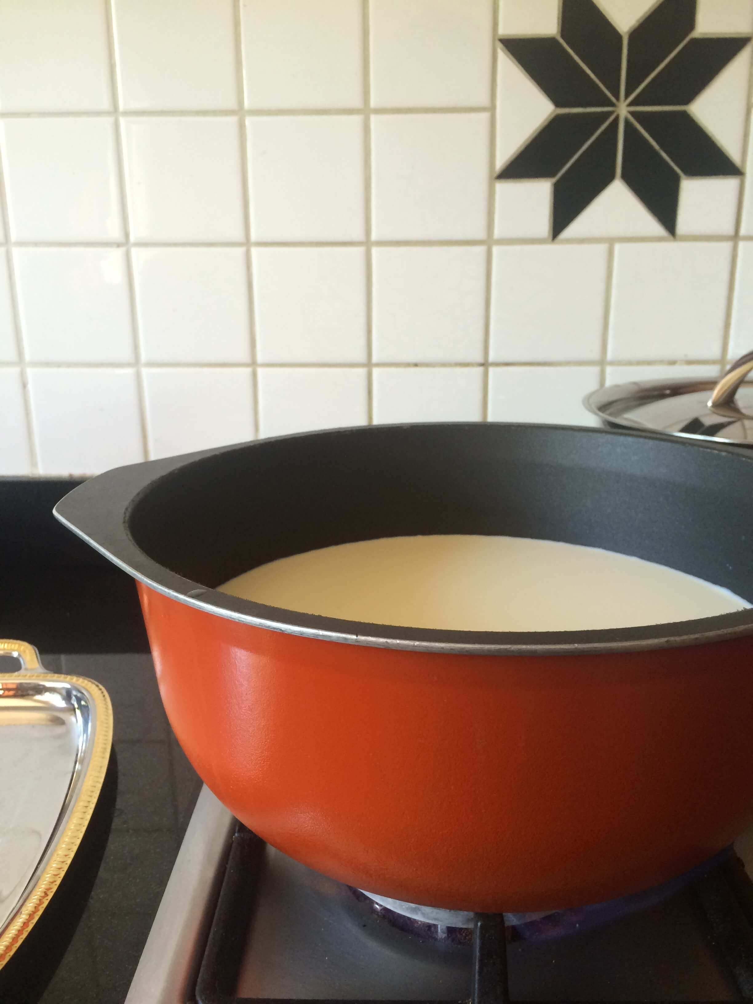 Use a heavy-based, non-stick pot. By: Nisren Metwally.