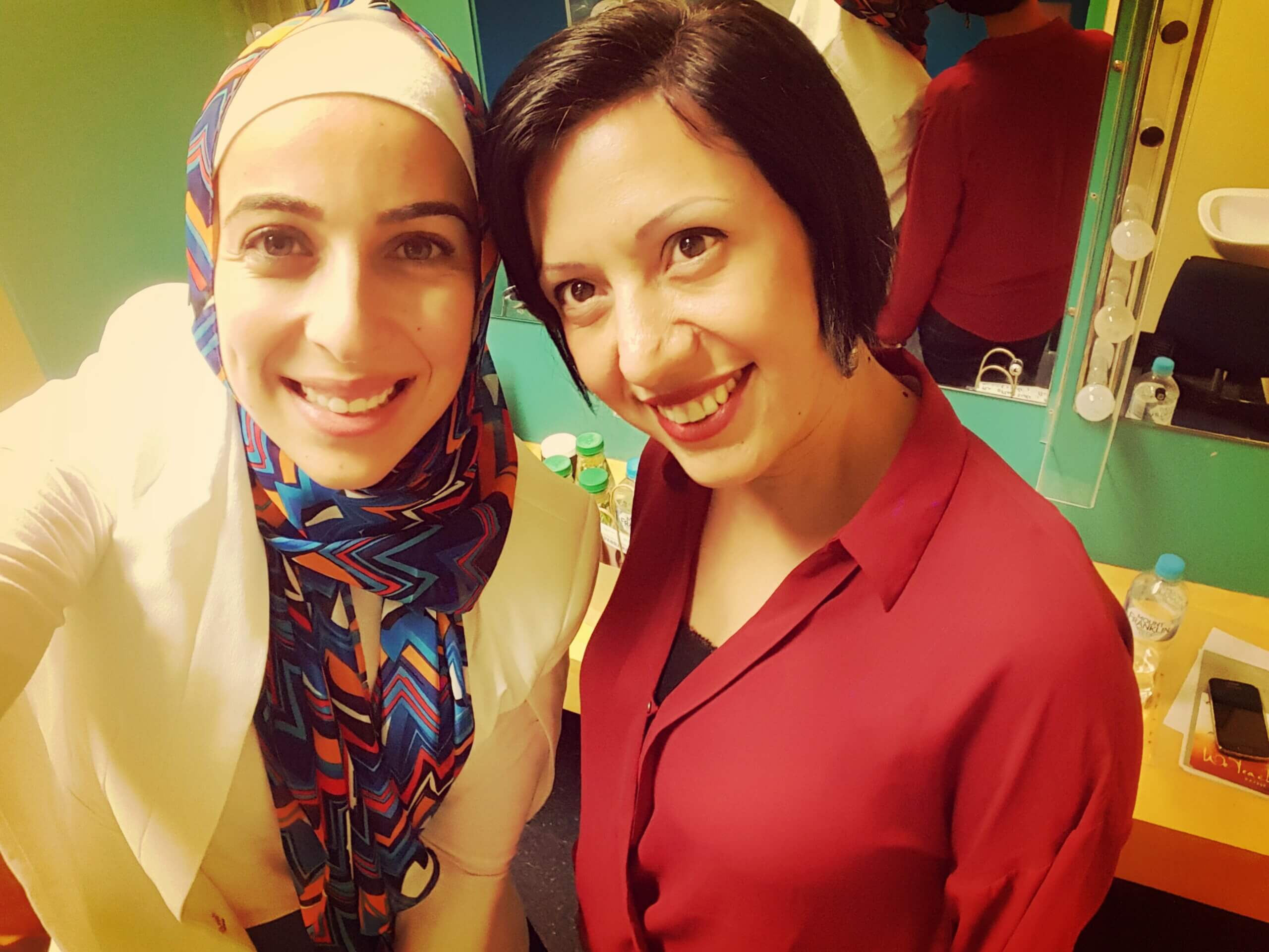 Sara caught up with Rafeef Ziadah backstage at her Sydney performance of "We Teach Life".